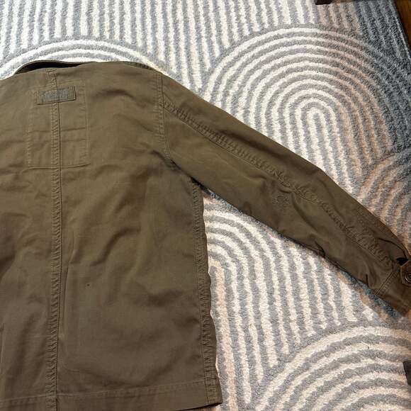 Vintage Abercrombie & Fitch Sentinel Military Field Jacket Olive Green - Picture 9 of 12
